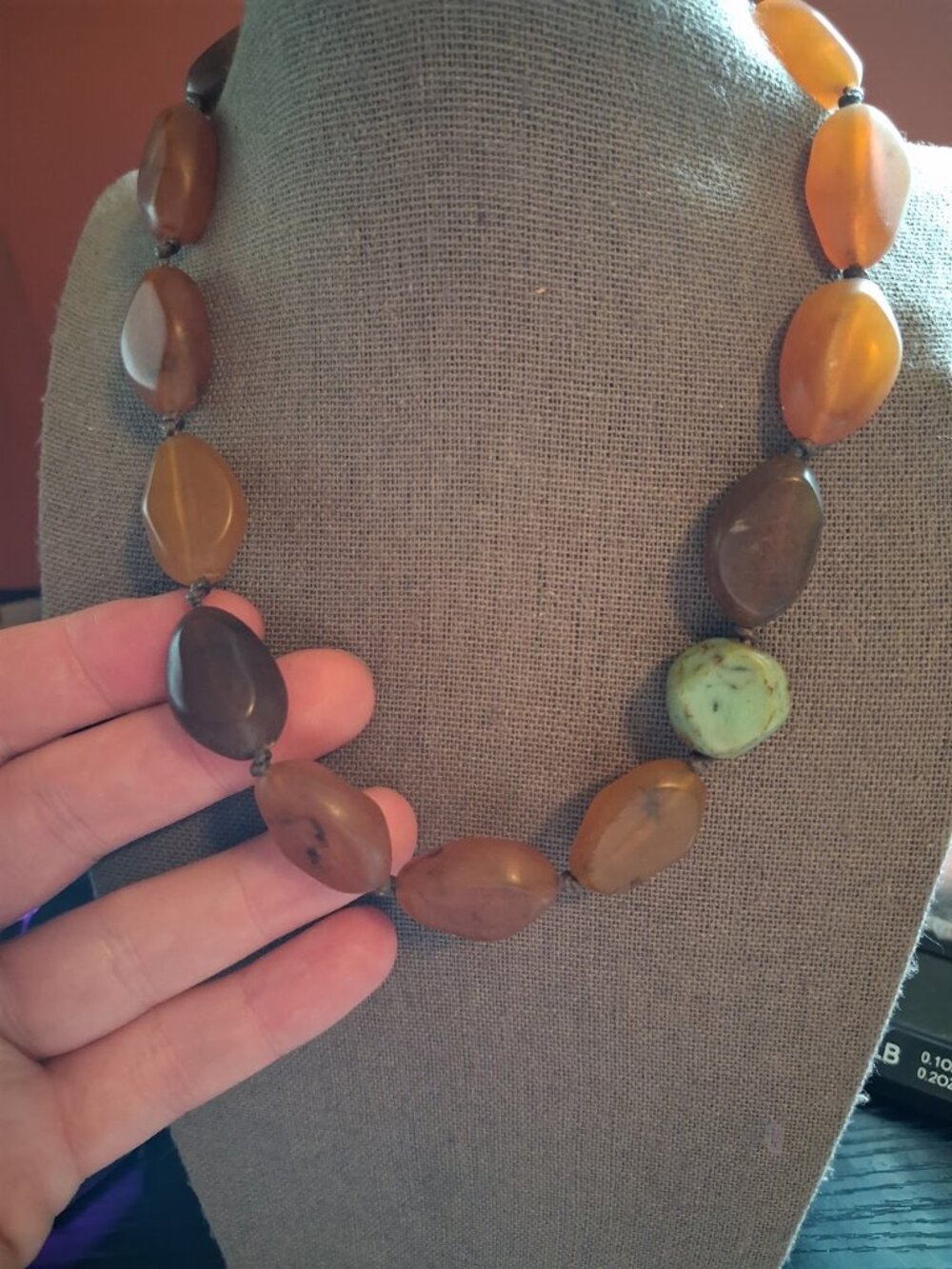 15 inch Beaded necklace